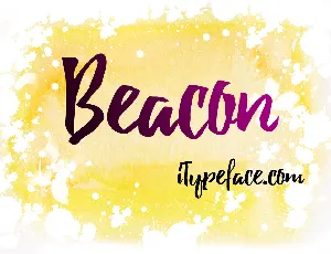 Beacon Free font