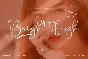 Bright Fresh font