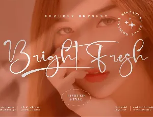 Bright Fresh font