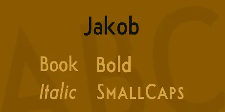 Jakob font