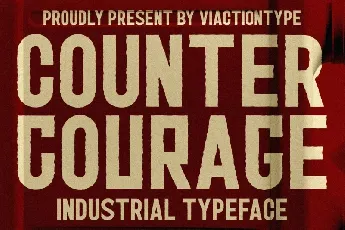 Counter Courage font