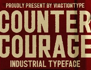 Counter Courage font