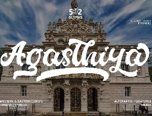 Agasthiya Rococo font