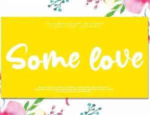 Some love Script font