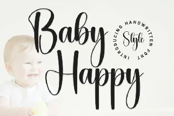 Baby Happy Script font