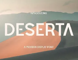 Deserta font