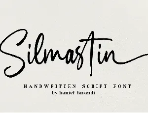 Silmastin font