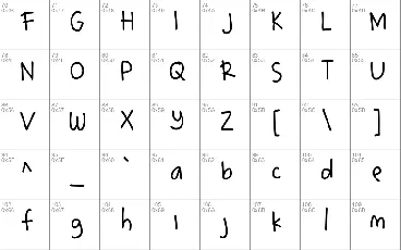 Norang font