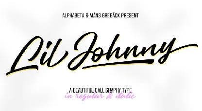 Lil Johnny PERSONAL USE ONLY font