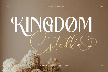 Kingdom Estella Duo font