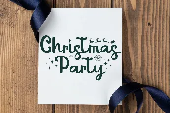 Christmas Reindeer font