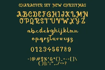 Christmas Reindeer font