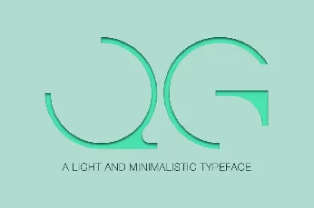 QG Modern font