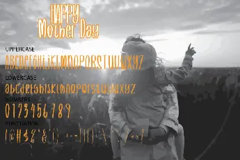 Happy Mother Day font