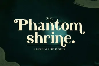 Phantom Shrine font