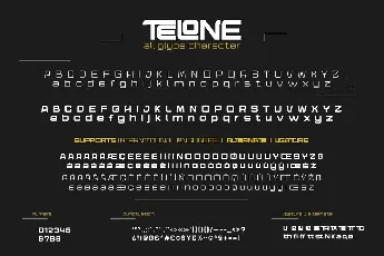 Telone font