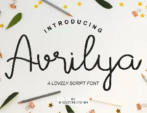 Avrilya font