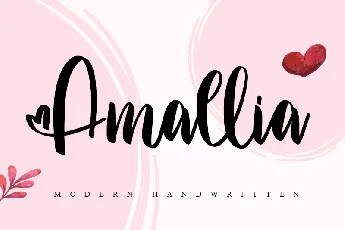 Amallia - Personal use only font