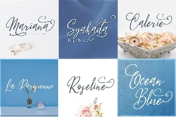 Fleur Bleue font