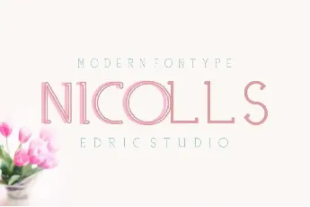 NICOLLS DEMO font