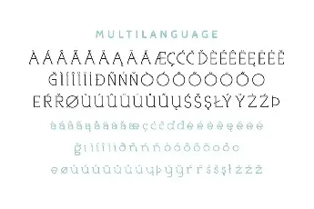 NICOLLS DEMO font