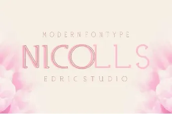 NICOLLS DEMO font