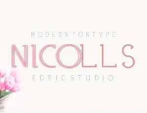 NICOLLS DEMO font