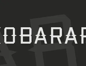 Kobarapi font