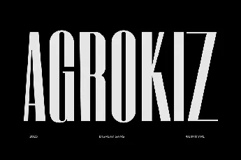 Agrokiz font