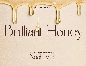 Brilliant Honey font