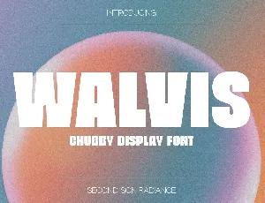 Walvis font