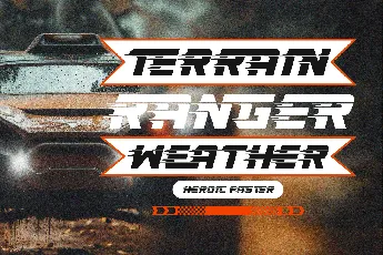 Heroic Faster Demo font