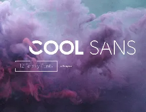 Cool Sans Family font