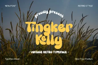 Tingker Kelly Display font