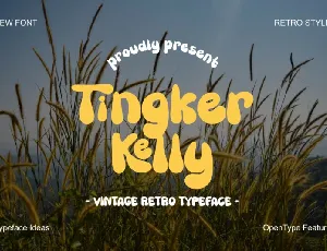 Tingker Kelly Display font