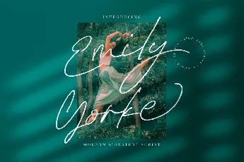 Emily Yorke font