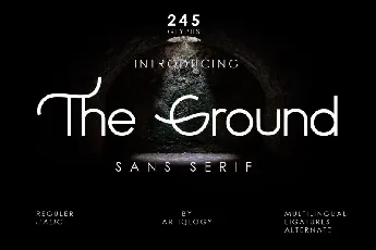 The Ground font