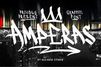 AMPERAS Graffiti font