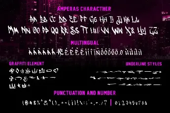 AMPERAS Graffiti font