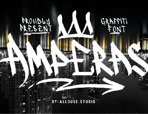 AMPERAS Graffiti font