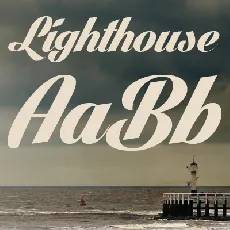 Lighthouse Personal Use font