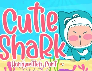 Cutie Shark font