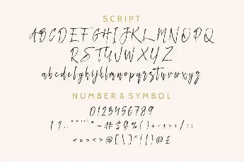 Happy Nature Demo font