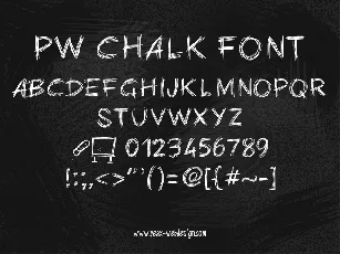 PWChalk font