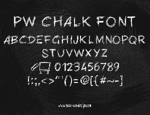 PWChalk font