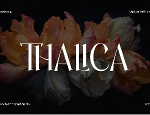 Thalica font