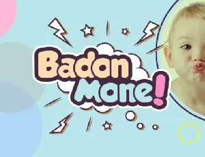 Badon Mone font