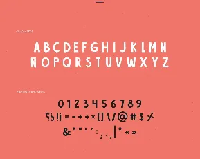 Alvania Typeface font