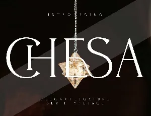 Chesa Typeface font