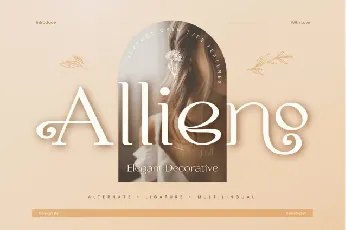 Allieno font